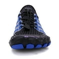 thumbnail image 5 of Hicooer Coolcsea Water Shoes Men's Women's Swim Shoes Outdoor Beach Barefoot Quick-Dry Aqua Pool Socks Swimming Yoga Surfing Exercise Black Blue, 5 of 7