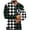 Green, variant on Flannel Plaid Shirt Men Long Sleeve Button Down Checked Casual Shirt Warm Fall Winter Lumberjack Style Pocket Workwear Smart Dressy Blouse