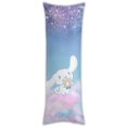 thumbnail image 1 of Funda de almohada Cinnamoroll, funda de almohada larga de cuerpo entero, almohada de juegos para niños, cojín de sofá, muebles para el hogar, decoraciones de cama de 20" x 54", 1 of 5