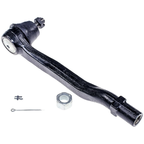 Dorman T3153PR Front Left Outer Steering Tie Rod End for Specific Honda Models, Black