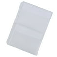 thumbnail image 4 of justharion 10 Pieces Zipper Pouch Container Convenient PVC Documents Pouches Document Holding Bag Storage Containers for Home Office School A5, 4 of 5