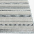 thumbnail image 3 of Tapis tissé blanc et bleu vanille Hayweld, 3 of 7