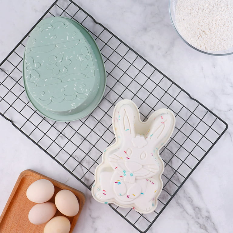Pastry Tek Silicone Bunny Baking Mold - 6-Compartment - 10 count box