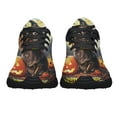 thumbnail image 5 of Dachshund Dog Happy Halloween Shoes Sneakers Black Size 9, 5 of 7