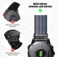 thumbnail image 5 of AIYOCK Compatible with Garmin Fenix 7 Pro/7/6 Pro/6 Band, 22mm Unisex Loop Velcro Watch Band for Forerunner 945/955/965, 5 of 6