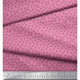 thumbnail image 2 of Soimoi Poly Georgette Tissu Triangle & Saxophone Instrument de Musique Tissu d'Artisanat Imprimé par la Cour 42 Pouces de Large, 2 of 3