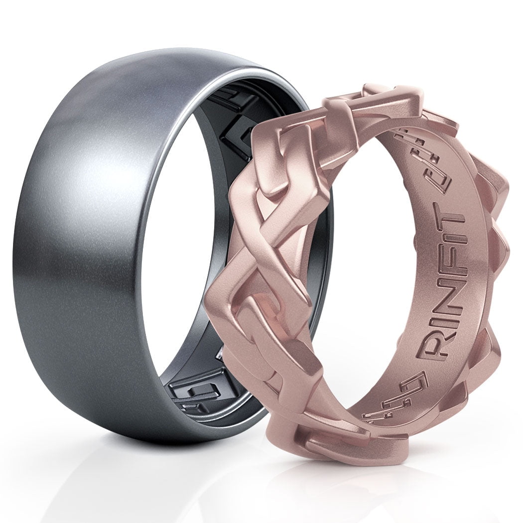 New Fashion Sport Unisex Wedding Ring Gym Gift Rubber Silicone Band 