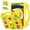 Yellow, variant on Creative Cute Kids Tablet Case For T-Mobile Revvl Tab 2 (2025)  Revvl Tab 10.36-inch (2023) Bracket Strawberry Bear Shockproof Protective Tablet Cover