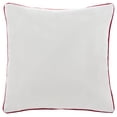 thumbnail image 3 of SAFAVIEH Cranberry Christmas Reindeer 18" x 18" Holiday Pillow, White/Yellow, 3 of 4
