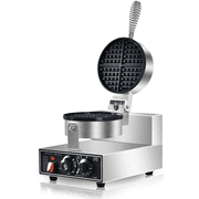 Waffle Commercial Electric Mini Waffle Makers, Stainless Steel