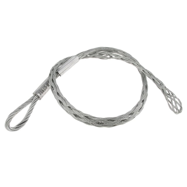 Malla De Alambre Del Cable De 4 Pies Que tirarere Del Apretón Para 2.7-3.7inch Diámetro Aislado Alambre, Ojo Flexible Yotijar Agarre de tracción de cables