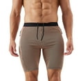 thumbnail image 1 of Plebaso Men's Running Shorts Tights Compression Stretch Shorts Mens Athletic Shorts with Zipper Pockets, 1 of 6
