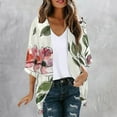 thumbnail image 1 of Cárdigan de mujer, primavera verano, holgado, informal, de moda, de manga larga, abrigo para mujer, 1 of 5