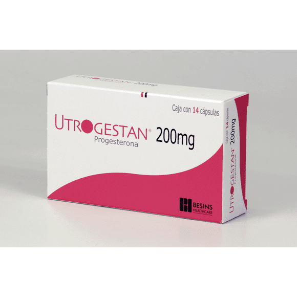 Utrogestan 200 mg, 14 cápsulas