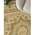 thumbnail image 4 of Unique Loom Palace Collection Area Rug - Saray (2' x 3' 1" Rectangle Cream/Light Brown), 4 of 6