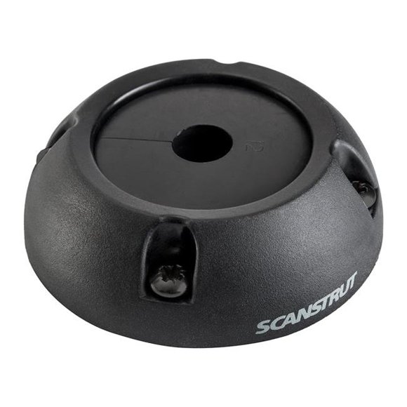 Scanstrut DS40-P-BLK 0.47 x .59 in. Deck Seal Connector with 1.57 in. Cables, Black - Large