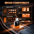 thumbnail image 7 of 2 in 1 Wireless CarPlay & Android Auto Adapter, Plug & Play, No Delay & Fast, for Apple iPhone iOS 10+ & Android 11+, Convert Wired to Wireless for 1000+ Cars, USB-A/Type-C Port with 8730E Chip, 7 of 7