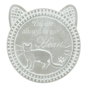 Cat Memorial Stepping Stone - Always In Our Hearts