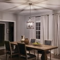 thumbnail image 6 of 42566BK Kichler Lighting Larkin - 3 light Cage Foyer - with Traditional inspirations - 22.25 inches tall by 12 inches wide-Black Finish, 6 of 9