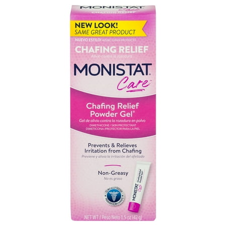 Monistat Care Chafing Relief Powder Gel, Chafe Prevention, 1.5 (Best Anti Chafing Gel)