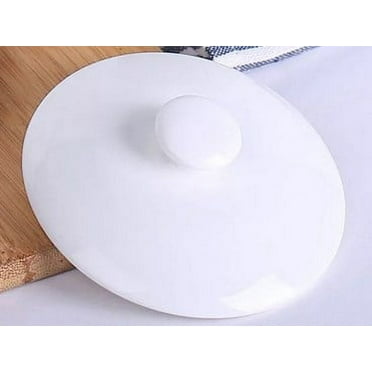 ITSELFER Ceramic Casserole Pot Lid Replacement Pots Lid Kitchen Cookware Lids Clay Pot Lid Ceramic Stockpot Cover Soup Bowl Cover for Restaurant Hotel Use