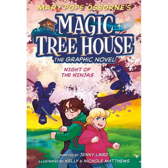 Magic Tree House Graphic Novels Night of the Ninjas Graphic Novel, (Hardcover)