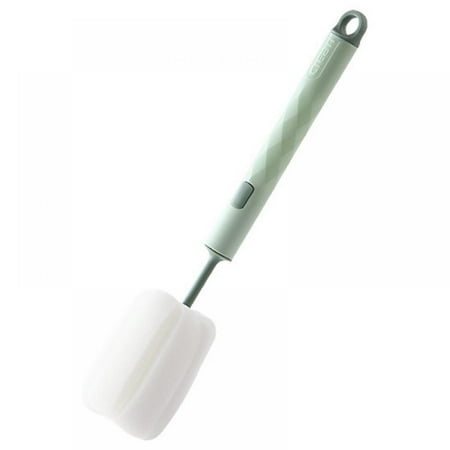 

Adjustable Sponge Cleaning Brush Cleaner with Plastic Long Handle Cup Feeding Bottle Scrubber Washing Cleaning Brushes for Coffee Glasses Pot Milk Cup Mugs Winebottle Baby Bottles