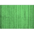thumbnail image 1 of Ahgly Company Indoor Rectangle Abstract Emerald Green Modern Area Rugs, 2' x 4', 1 of 4