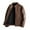Brown, variant on Men's Winter Coats Men's Fit Collar Motorcycle Washed Pu Leather Jacket Men's Top Coat Size:XL