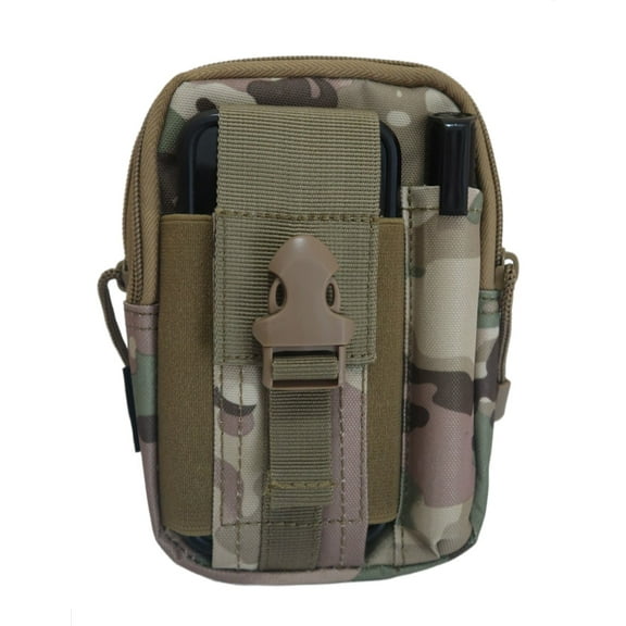 Tacticshop Belt Utility Tool Pouch for Hiking and Travel CP Color