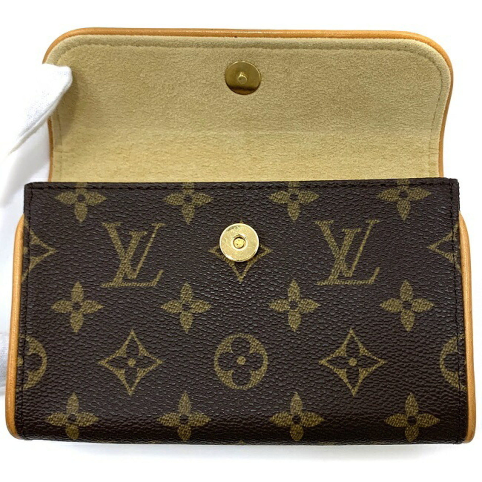 Pre-Owned Louis Vuitton Belt Bag Pochette Florantine Monogram M51855 Waist  Pouch S Size Nume FL0043 LOUIS VUITTON Flap Ladies Brown (Good) 
