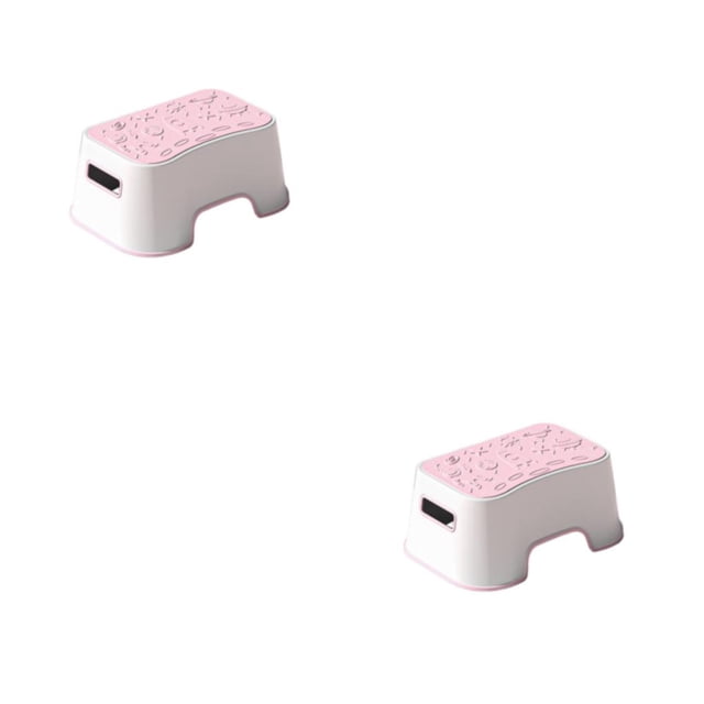 Naiovety taburete de paso habitación reposapiés entrada de camping muebles de pasillo de carga estable serie de espacio de negocios de Serie espacial/rosa 2piezas