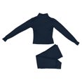 thumbnail image 7 of RFQWOVSR Girls Ballet Long Sleeve Zipper Jacket Set Dance Performance Outfit 9-10 Years, 7 of 7