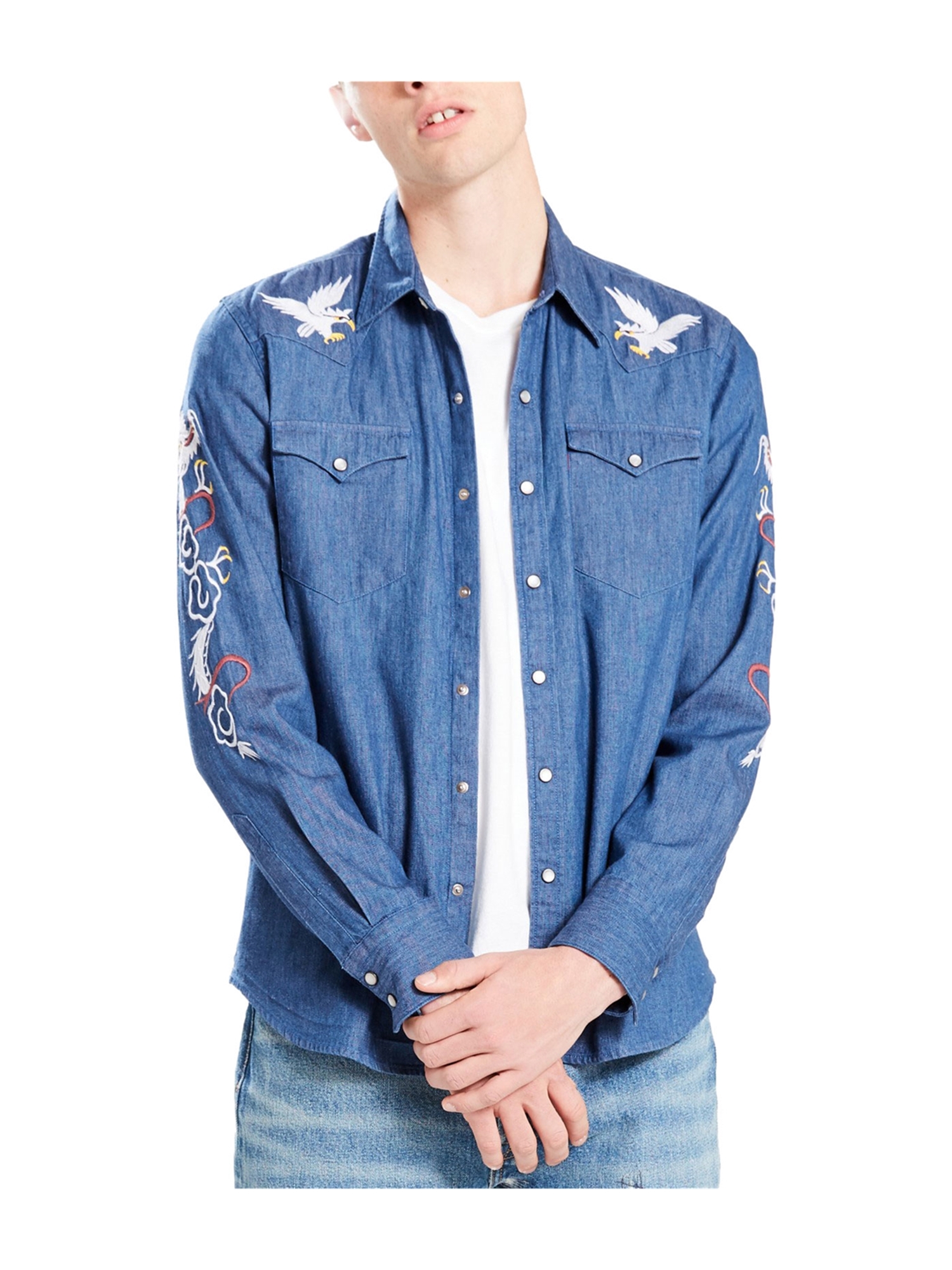 levi's button down shirt