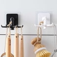 thumbnail image 4 of Kitchen Gadgets Accessories Bath Hook Wall Mounted 360° Rotating Coat Hanger, 4 of 7