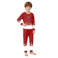 thumbnail image 2 of Lvotionpl 2026 Match Christmas Pjs, Matching Christmas Pajamas Long Sleeve Top & Pants Set Matching Holiday Pajama Xmas Set, 2 of 5