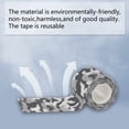 thumbnail image 4 of BOROLA Self-Adhesive Protective Camouflage Tape Cling Scope Wrap Camo Stretch Bandage for Camping,Flashlights,Bicycle,Range Finder Camera etc.（4Pcs, White Black Camo), 4 of 6