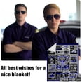 thumbnail image 6 of Police Gifts, Police Gifts for Men, Best Gifts for Police Officers, Police Gifts for Him Women, Police Officers Christmas Throw Blanket 50"x60", 6 of 6