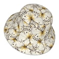 thumbnail image 3 of Disketp Different Butterflys Print Reflective Bucket Hat Beach Hat Summer Travel Sun Hats Fisherman Cap, 3 of 8