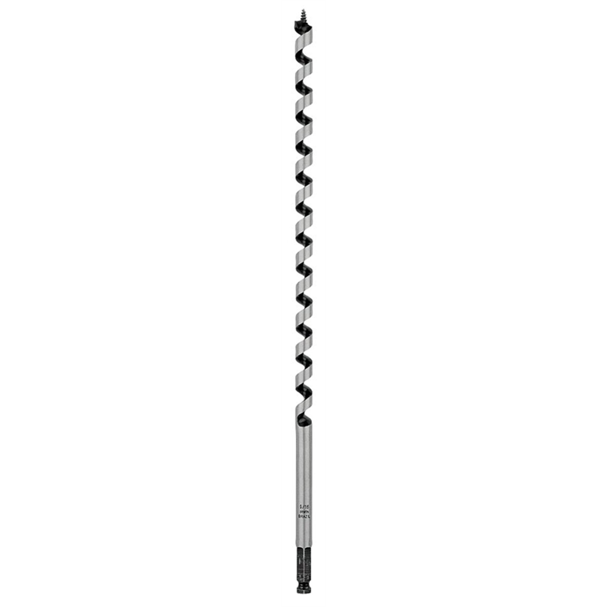 Irwin 3043006 WeldTec Ship Auger Bit – 9/16” X 17” With Welded Cutting Edge & Quick-Change Shank