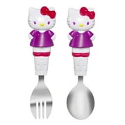 Munchkin Hello Kitty Toddler Fork & Spoon Set
