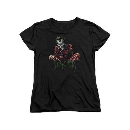 Batman DC Comics Joker Arkham Asylum Straight Jacket Women's T-Shirt Tee