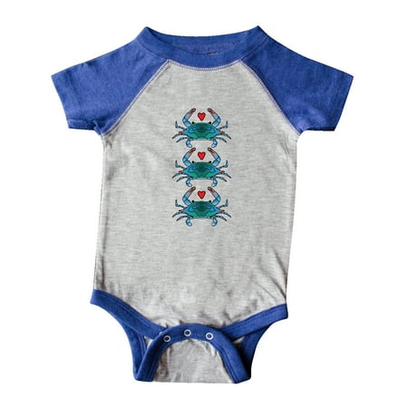 

Inktastic Blue Crab Lover Gifts Gift Baby Boy or Baby Girl Bodysuit