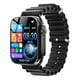 thumbnail image 2 of Smartwatch Hailiases Hailiases t800 ultra display de 1.99" con correa de gel de silice - color negro, 2 of 8