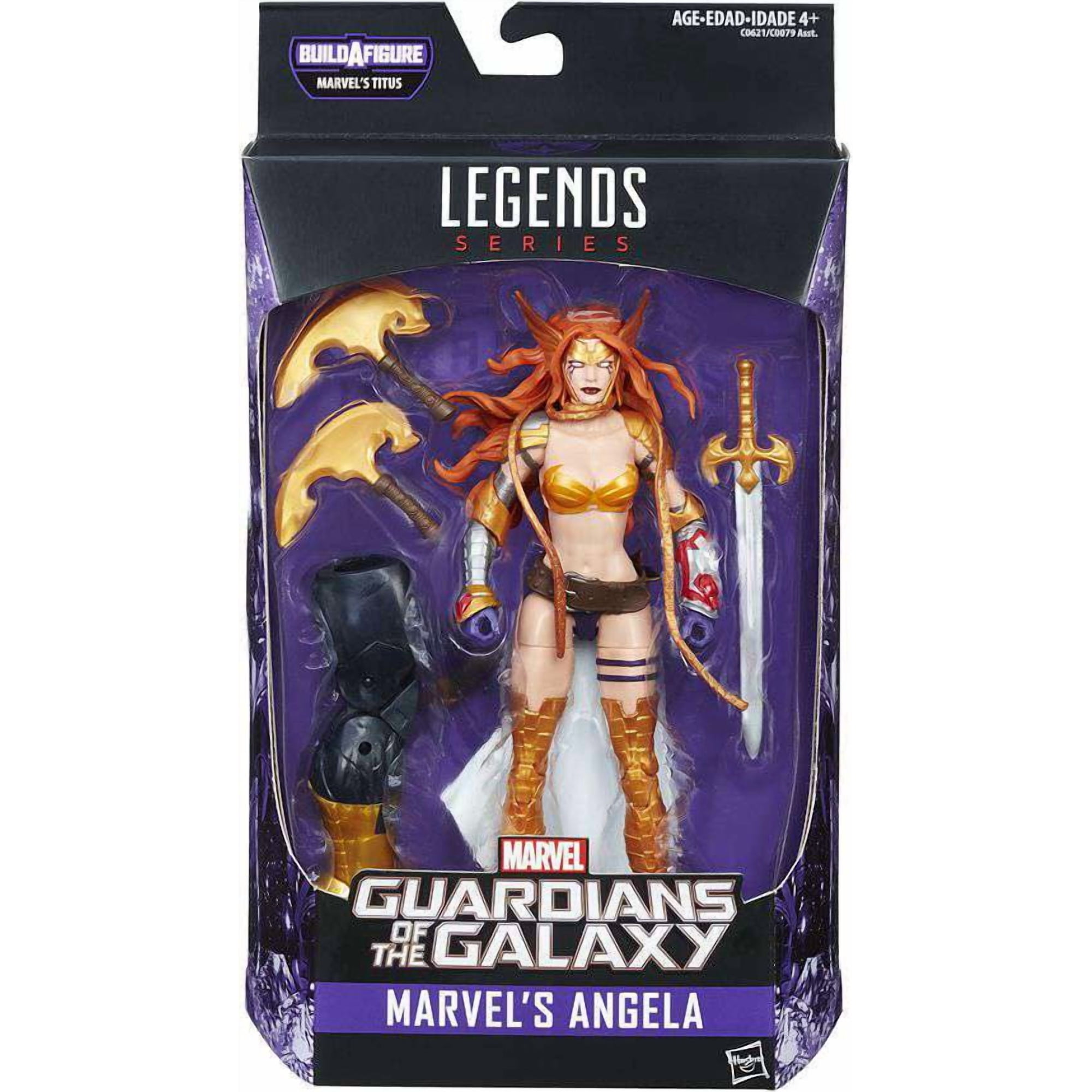 Marvel Legends Titus Series Marvel's Angela Action Figure