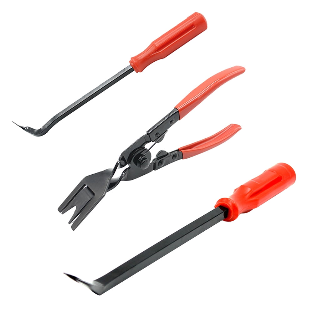 Car Door Trim Clip Removal Plier Tool Auto Door Panel Remover Combo