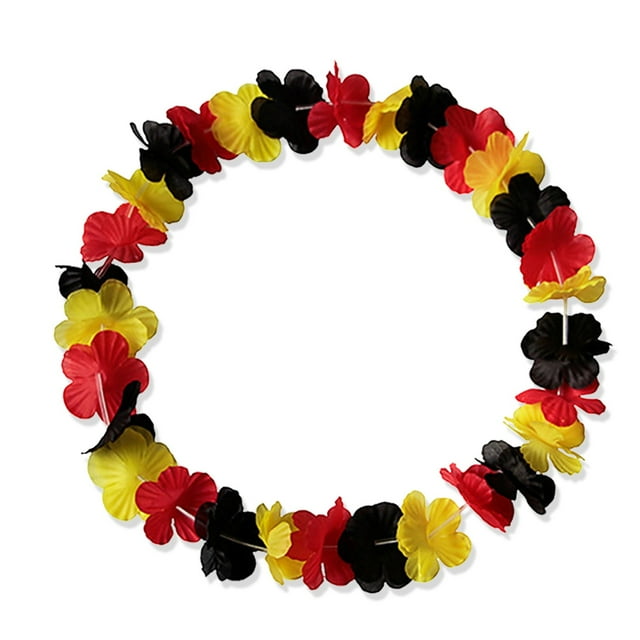 German Football Fan Celebration Flower Chain Garland for 2024 Party Decorations and Support