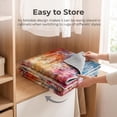 thumbnail image 4 of ICEANT 5'x7' Large Area Rugs, Abstract Pattern Carpets for Living Room Bedroom Dining Room, Washable Non Slip Printed Mat,Color Surge, 4 of 8