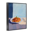thumbnail image 2 of Stupell Industries Modern Italian Spaghetti on Plate Black Framed Giclee Art, 16 x 20, by The Prints Vibe, 2 of 8
