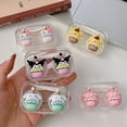 thumbnail image 3 of Hello Kitty Travel Kit Pocket Mini Contact Lens Case Travel Portable Kit Lovely Easy Carry Mirror Lenses Box Holder Container, 3 of 5